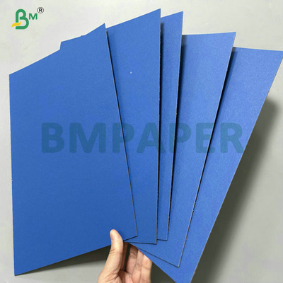 640 x 900 mm 1 mm 2 mm Recyclingblaue Kartenplatte Grauer Rücken für Papierordner