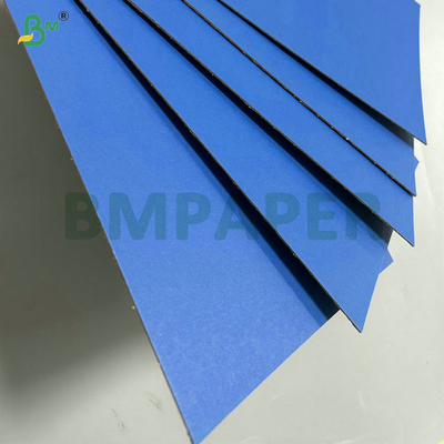 640 x 900 mm 1 mm 2 mm Recyclingblaue Kartenplatte Grauer Rücken für Papierordner