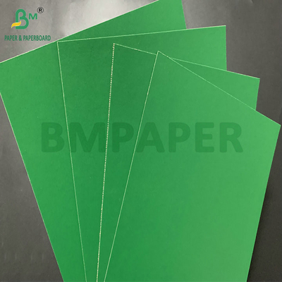 1.1mm 1,2mm Grün beschichtet Lacksteifheitspapier Grauer Rücken Festpapier