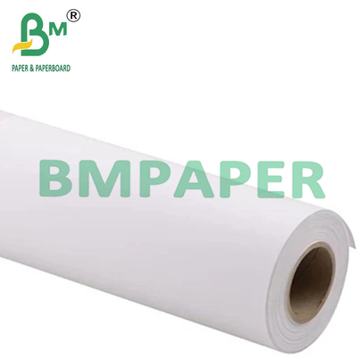2 Zoll Kern Weiß Plotter Papier Roll für die technische Planung 24 &quot;x 50 Yards 80gsm