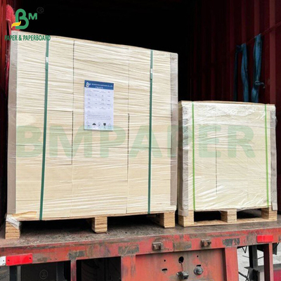 0.8 mm 1,0 mm Beschichtete doppelseitige weiße Pappe 850 x 600 mm