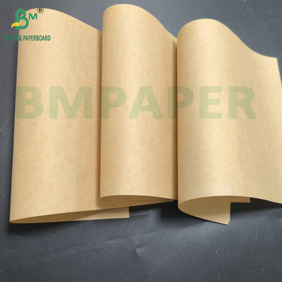 Papier mit hoher Festigkeit Papiersack Papier einfach Braun 70gms 80gms Halbverlängerung Kraft