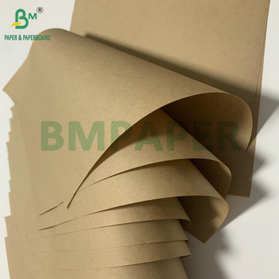 Nicht beschichtetes braunes Kraftpapier 70 g/m75 g/m für Zementverpackungssäcke Druckbare Außenschicht