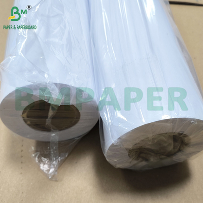Farbdruckpapier 150 gr Einseitig beschichtetes weißes Papier 914 mm x 30 m Rollen