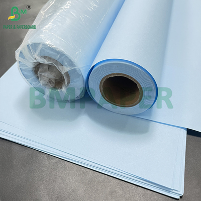 Gute CAD-Druck-Zeichnung 20 lb gefärbte blaue Papierrolle 24 &quot;x 100ft