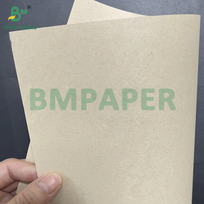 100 300 GSM recycelbares leichtbraunes Zuckerrohrpapier