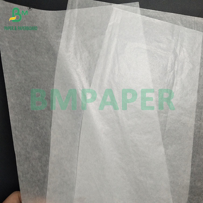 20 g/m Weißes halbtransparentes Ölblottingspapier für die Verpackung von Kleidung