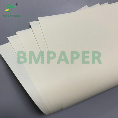 Elfenbeinfarbenes glattes 50gm Holzfreies Papier unbeschichtetes Buchpapier Jumbo Roll