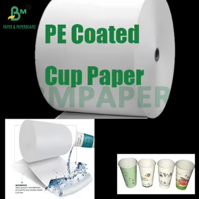 190gm + 15g PE-beschichtete Cupstock-Papierrolle für heiße oder kalte Getränke
