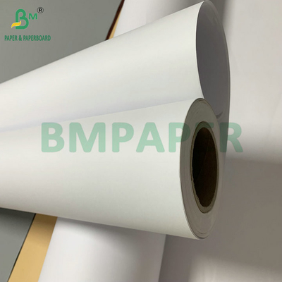 Nicht beschichtetes weißes 20 lb CAD-Bond-Papier zum Tintenstrahldruck 36" x 300' 3 Rollen pro Karton