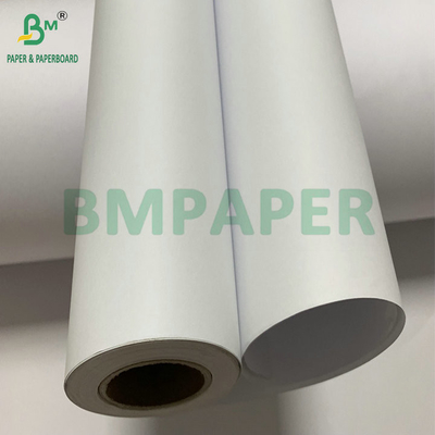 Nicht beschichtetes weißes 20 lb CAD-Bond-Papier zum Tintenstrahldruck 36" x 300' 3 Rollen pro Karton