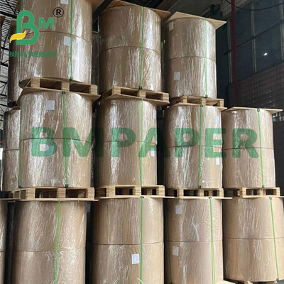 120 g Hohe Weißheit Gute Festigkeit Weiße Kraftpapierrolle 889 mm Breite