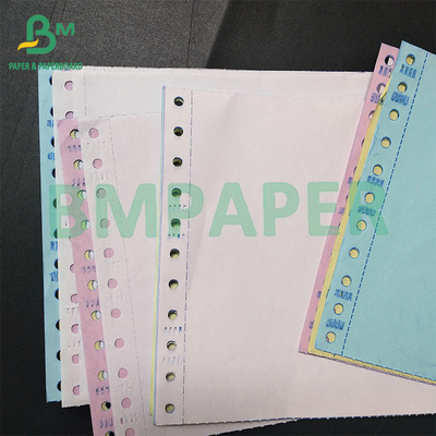 60GSM 75GSM Farbenfrohe kohlenstofffreie NCR ATM Quittung Papierrolle CB CFB CF