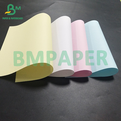 60GSM 75GSM Farbenfrohe kohlenstofffreie NCR ATM Quittung Papierrolle CB CFB CF