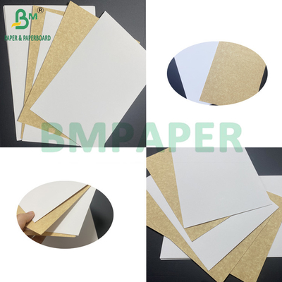 200 gm 250 gm Lebensmittelqualität CKB Kraftpapierplatte Ton Weiß beschichtet Kraftrückseite für Getränke Verpackung