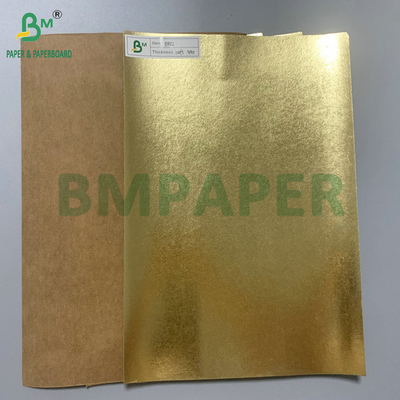 Faser-basierte 0,35 mm 0,55 mm Kraft Waschbares Papier Textur Erweicht Falten