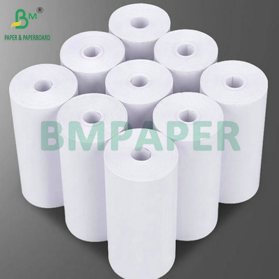 Gute Weißfarbe 55g 80mm x 80mm Wärmebewilligungspapier POS Roll zum Drucken