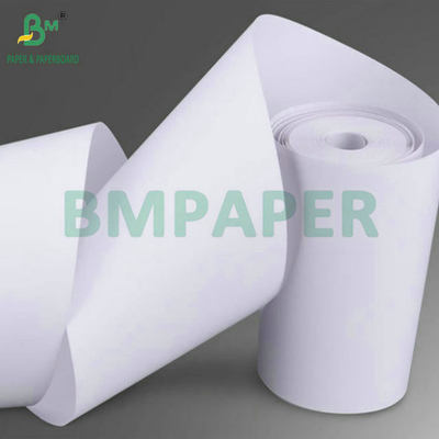 Gute Weißfarbe 55g 80mm x 80mm Wärmebewilligungspapier POS Roll zum Drucken