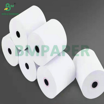 Gute Weißfarbe 55g 80mm x 80mm Wärmebewilligungspapier POS Roll zum Drucken