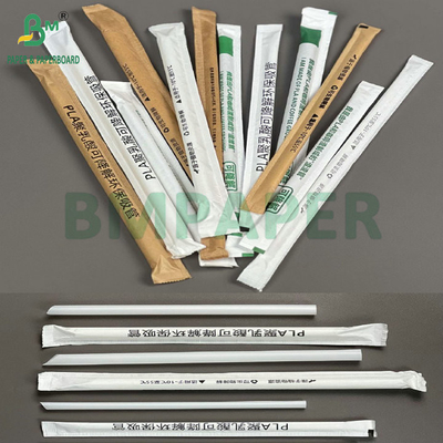 Schneidende Kleingrößen 30 mm 32 mm 24 gm 28 gm Braunes Kraftpapier zur Strohverpackung