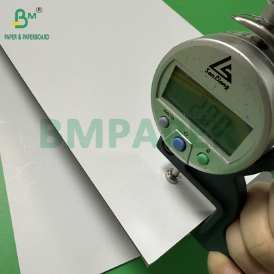 2mm 1400gm Dicke Duplexplatte 78 X 109mm Zwei Seiten Weißpapier für Karton