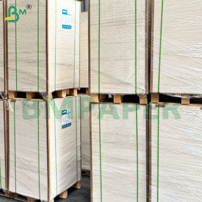 190gm+15gm Lebensmittelsicherheit PE-Beschichtung Jungfruchtzellstoff Braune Schüsselpapierblätter