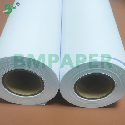 80 GSM Hochgenauigkeit Anti-Curl CAD-Plotter Papier Rollen 614 mm Breite