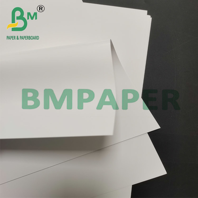 128 Gramm Doppelseitig glänzendes und matte beschichtetes Kunstpapier 27x34" für Magazine