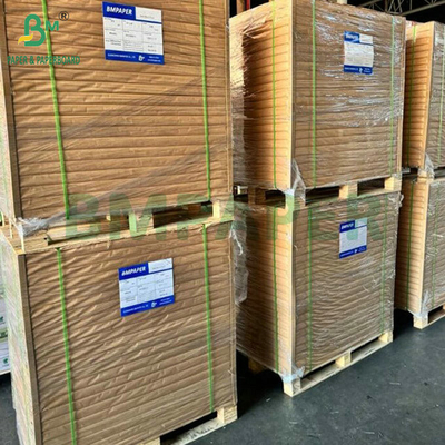 4 x 3 Fuß 30gm 40gm Kraftfarbenes Silikon-Parchmentpapier zum Backen von Lebensmitteln