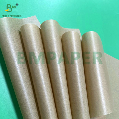4 x 3 Fuß 30gm 40gm Kraftfarbenes Silikon-Parchmentpapier zum Backen von Lebensmitteln