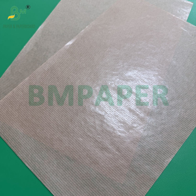 MG Unbleached Naturbraun gestreiftes Kraftpapier 50gm Rollen 800mm Breitkern 76mm