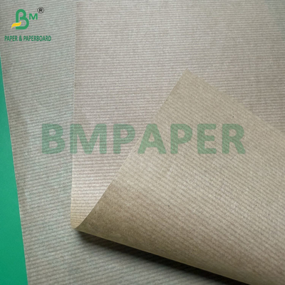MG Unbleached Naturbraun gestreiftes Kraftpapier 50gm Rollen 800mm Breitkern 76mm