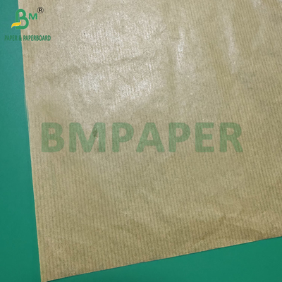 50 g Farbige gestreifte Kraftpapierrolle glatte Einseite Gelb Rot