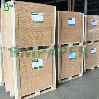 Doppelseitig PE-beschichtete, braune Tassen-Basis-Papierrollen 190+10 gm
