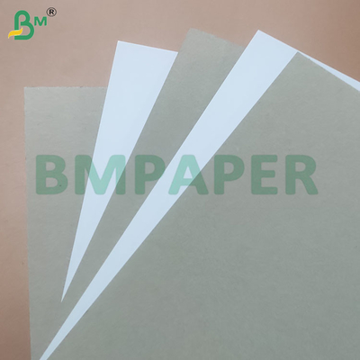 300 gm Recyclingzellstoff 700*1000 mm Beschichtete weißgraue Rückpapierblätter