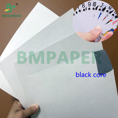71cm Roll 280gm 300gm C2S Schwarzer Kern Pokerpapier für Spielkarten