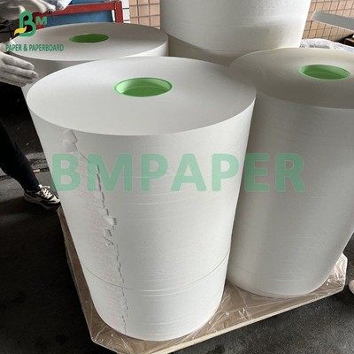 24 g/m 28 g/m Lebensmittelqualität MG Weißes Kraftpapier zur Verpackung Stroh 22 mm 28 mm 53 mm