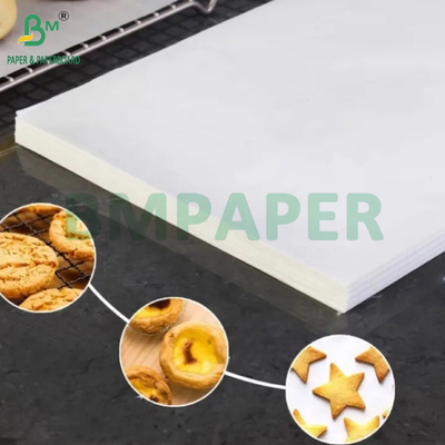 45 gm 50 gm Weißbleiches, fettdichtes Papier zum Backen PFAS-freies Kit 5 Kit 7