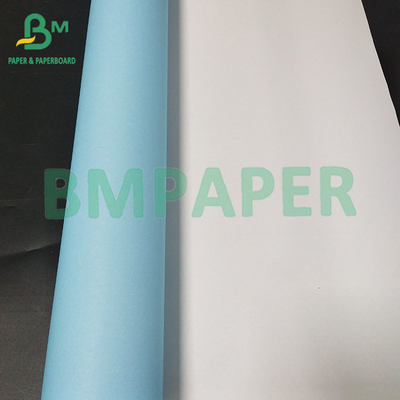 20# Einfach und doppelseitig Blau Technik CAD Plotter Anleihe Papier 20"*150ft
