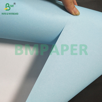 20# Einfach und doppelseitig Blau Technik CAD Plotter Anleihe Papier 20"*150ft