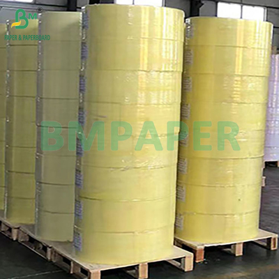 80gm CB CFB CF Kohlenstofffreie Kopierpapierrolle 242mm × 12000m Bild Blau