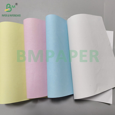 80gm CB CFB CF Kohlenstofffreie Kopierpapierrolle 242mm × 12000m Bild Blau