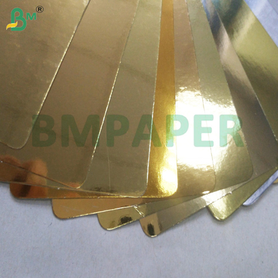 Silber und Gold Glanzmetallische Oberfläche 250 gm Für Faltschachteln