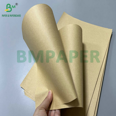 100 gr 120 gr Doppelseitig druckbares braunes Kraftpapier für Umschlagsack 80cm 90cm Rolle