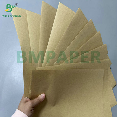 100 gr 120 gr Doppelseitig druckbares braunes Kraftpapier für Umschlagsack 80cm 90cm Rolle