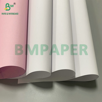 56 gm 60 gm CB CFB CF Weiß Blau Rosa Kohlenstofffreies Papier 44,5 cm Rollen