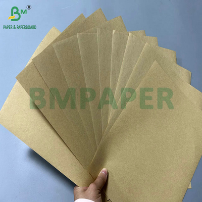 100 gr 120 gr Doppelseitig druckbares braunes Kraftpapier für Umschlagsack 80cm 90cm Rolle