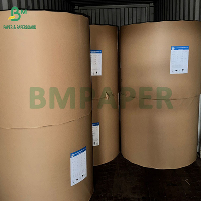 Jungholzzzellstoff 30GSM bis 120GSM Ungebleichtes MG-Kraftpapier mit Giebeln