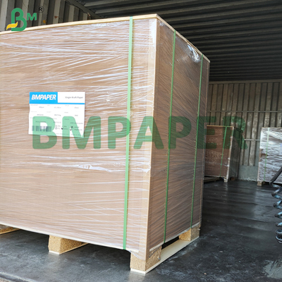 40 - 80gm MG Braun gestreiftes Kraftpapier FDA zugelassen für Lebensmittelverpackungen