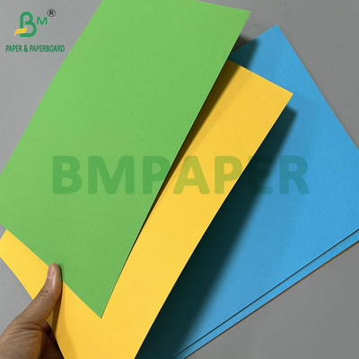 Blau-gelb gefärbtes Papier für den normalen Druck 70 x 100 cm